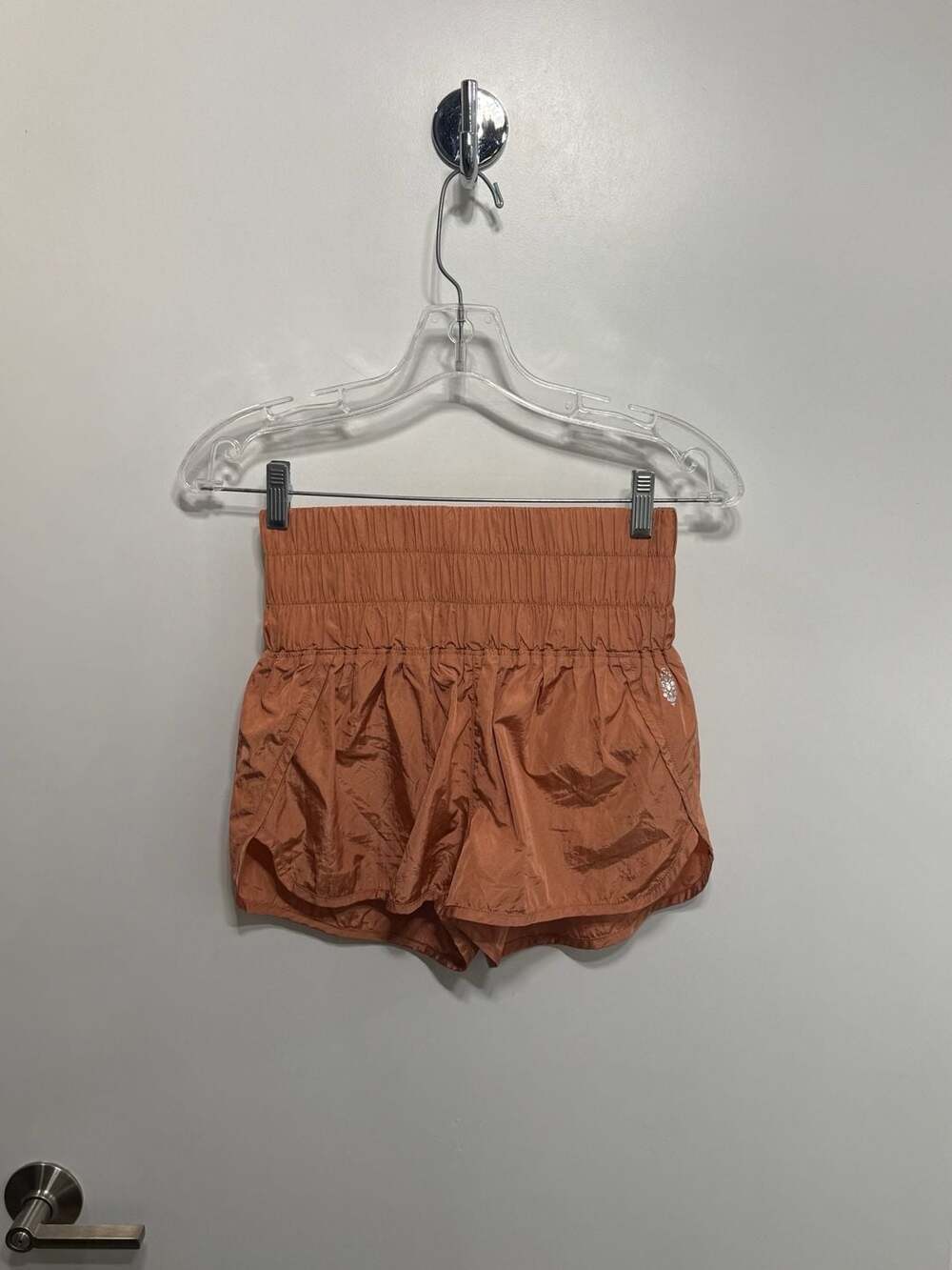 FP Movement The Way Home Shorts in Rust/Terracotta